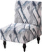 Eco-Ancheng Armless Chair Slipcover - Removable, Washable, Printed Accent Chairs for Living