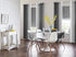 G2000 84 Inch Grommet (2 Set) Sheer & Drapes Grey and White Ombre Curtains for Bedroom & Living Room with Light