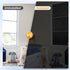 rabbitgoo Blackout Window Film - Sun Light Blocking Room Darkening Privacy Cover for Home Frosted Glass Window