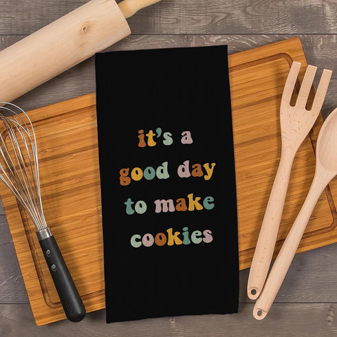 Funny Kitchen Towels, Dish Towels with Sayings, Tea Towels for Baking, Gifts for Bakers, 16x24 Inch