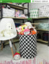 LANGYASHAN Laundry Basket - Canvas Fabric Collapsible Organizer for Storage, Toy Bins, Gift Baskets, Bedroom Clothes