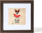 8x8 Picture Frame Walnut, Oak Wooden 8 x 8 Picture Frames Matted