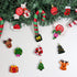 30pcs Mini Christmas Ornaments for Mini Tree Decorations, Small Resin Miniatures for Craft Christmas Decor
