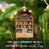 2025 Book Christmas Ornament - Wooden Books Ornaments for Christmas Tree - Book Lovers Gifts for Readers, Women, Men