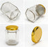 6 oz 30 Pack BIGIVACA Mini Honey Jars - Hexagon Glass Jars with Wood Dippers, Gold Lids, Bee Pendants, Jutes, Stickers