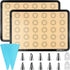 PHILORN Silicone Baking Mat Set, 16.5" x 11.42" with Baking Tools