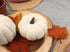 Elanze Designs Classic White Decorative Pumpkins Pack of 2, 6 Inch Resin Harvest