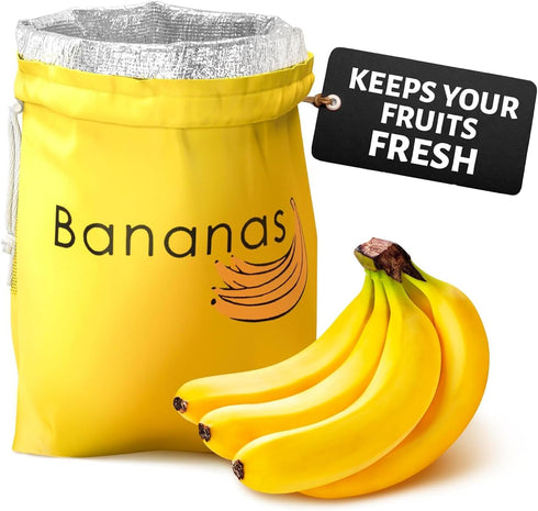 Banana Bag To Keep Bananas Fresh Longer - 13.8 x 11 Inch