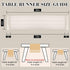 72 Inches yuboo Boho Table Runner Long, Spring Dresser Runners for Bedroom, Long Coffee Table Runner for Dining Room