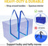 TICONN 2 Pack Extra Large Moving Bags with Zippers & Carrying Handles, Heavy-Duty Storage Tote Moving Boxes for Space Saving by TICONN