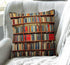 Swono 18 18 Library Bookshelf Farmhouse Decor Family Decoration Cotton Linen Home Decorative Throw Pillow Case Cushion