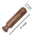 Acacia Wooden Mortar and Pestle Set, Kitchen Tool for Grinding Garlic, Mustard, Black Pepper, Herbs, and Spices