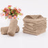 12 Pack (10 10 Inches, Homaxy Kitchen Dish Cloths x Tan), Super Soft and Absorbent Coral Velvet Dish Towels, Nonstick