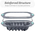 Silicone Bread Loaf Pan, Non-Stick Food Grade Baking Mold with Metal Reinforced Frame for Strength