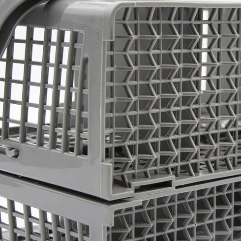Universal Dishwasher Basket Replacement, 2 in 1 Utensil/Cutlery Basket Compatible with Major Brands