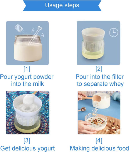 SiiMMM Yogurt Filter, Yogurt Mesh Strainer Basket, Yogurt Mesh Strainer, Milk Strainer, Whey Separator for Filtering