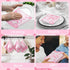 6 100% 13" 13" Coume Pcs Pink Bow Washcloths Cotton Wash Cloths x Coquette Small Face Towels Absorbent Soft Preppy Wash