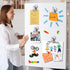 Grtard 12pack Fridge Magnets, Heavy Duty Magnetic Clips for Displaying Paper in Home, Office, and Teaching