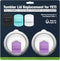 20 oz Tumbler Lids, Magnetic Replacement for YETI, BPA Free 2 Pack Purple Tumbler Lids & 3 Pack Slider