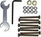 Kings Brand Furniture Bed Frame Hardware Set - 42 Pcs Heavy Duty Screws and Bolts for Metal Bed Frame