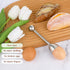 Easy Egg Opener Stainless Steel Cracker for Soft & Hard Boiled Eggs, Egg Shell Topper