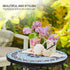 Bonnlo Sea Mosaic Side Table for Living Room and Outdoor Use