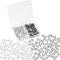 100 Pcs 1/2 Inch Mini S Hooks, Stainless Steel Connectors with Storage Box for DIY Crafts & Hanging Jewelry