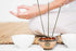 Indian Consigners Small Altar Witchcraft Serving Bowl, Offering or Smudging Bowl (Pentagram Bowl)