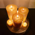 100% Pure Beeswax Candle - Medium Pillar Candle, 60 Hour Burn Time, 3x4 Inch - Alternative Imagination