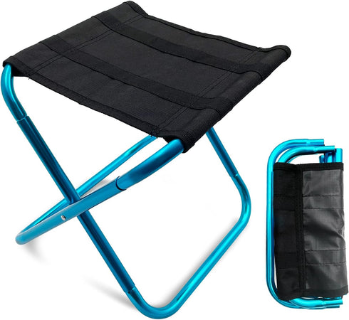 Portable Mini Folding Stool, Small Camping Stool Mortable Stool Can Hold Up