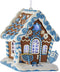 Kurt Adler Gingerbread LED Hanukkah House Ornament