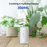 Portable Mini Humidifier, 350ml Quiet Small Cool Mist USB Personal Desktop Humidifier for Bedroom and Office