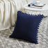 Fancy Homi Pack of 2 Corduroy Soft Decorative Throw Pillow Covers, Solid Square Cushion Case Set for Couch Sofa