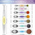Magnetic Measuring Spoons Set of 8, Stainless Steel Dual Sided for Dry and Liquid Ingredients
