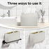 QUISBE (Cream-1 Pack) Tissue Box Cover Holder Compatible with Kleenex Disposable Paper Hand Towels, Leather Paper Towel