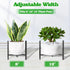 8-12 inch Items-3, Airpark Plant Stand Indoor Adjustable, Metal Modern Plant Stand, Heavy Duty Stable Plant, Fit Pots