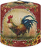 Sunflower Rooster Kitchen Pressure Cooker Protector, Lightweight Dust Cover for Small Appliances with Handles & Pockets