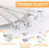 kilofly Rhinestone Party Stir Bar Spoon, Value Pack, Set of 4