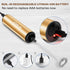 VOMELON Handheld,2-Speed 2 Rechargeable Electric Milk Frother Travel Frother with Tube Case, Milk Foamer Coffee Frother