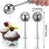 304 Stainless Steel Flour Powder Filter Spoon, Baker Dusting Wand for Sugar, Flour, Spices, Sourdough Baking Supplies