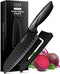 Home Hero 2 Pcs Santoku Knife - High Carbon Stainless Steel Chopping Knife with Ergonomic Handle (Black)