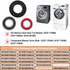 Washer Seal & Bearing Replacement Kit for Samsung DC97-17004A DC97-17004B DC97-17004E Washer Tub Drum Assembly