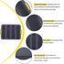 4-Cavity Silicone Bread Loaf Pan, Nonstick Sourdough & Heat Resistant Baguette Bread Pan, Silicone Molds for Baking