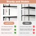 3 Closet, 5 LANTEFUL Tier Shoe Rack for Shoe Organizer with Hooks, Long Shoe Shelf Storage for Sneaker and Boot