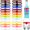 YFLife Drink Markers Silicone, 24pcs Wine Glass Charms for Party Glasses, Identification for Drinks
