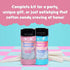 Perfectware 2 Pack Cotton Candy Floss Sugar - (Pink Vanilla & Blue Raspberry)