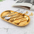 Gold Leaf Coffee Spoon Set of 4, Ice-Cream Tea Stirring Spoons 4.7 Inches Retro Dessert Demitasse Espresso Spoons Cutlery Kitchen Tableware (4 Spoons-Gold)