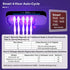 360 100M 5-Slot iHave Toothbrush Sanitizer Holder with Disinfection, Mold & Odor Removal | Auto-Cycle UVC, Ions & Fan