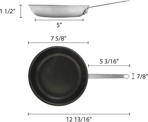 Thunder Group Professional Quantum II Nonstick Fry Pan, 7 Inch, Aluminum Alloy