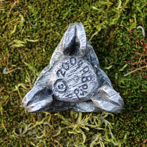 Pewter Mini Triskelion Celtic Knot Candle Holder